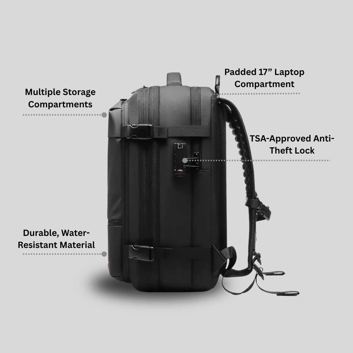 AirZip™ Pro Compression Backpack – 48L